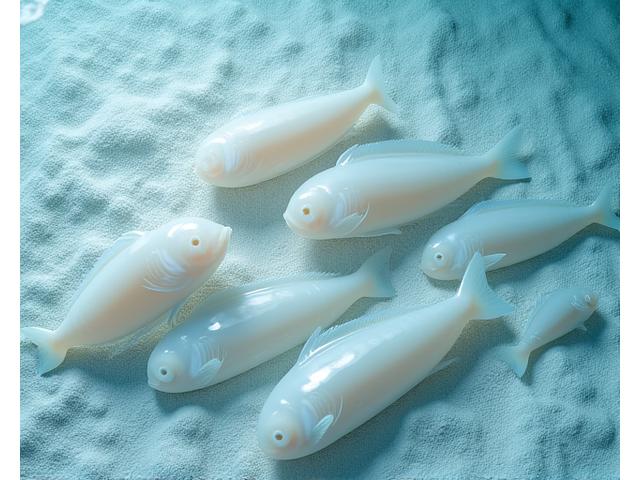 Linguado em ambiente de aquacultura.